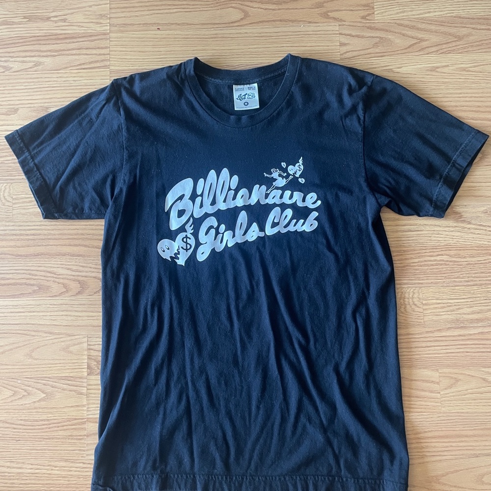 Billionaire Girls Club Black Graphic Tee